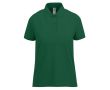 Polo basique pour femme à manches courtes en coton 210 g/m² B&C couleur vert bouteille