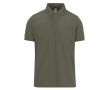 Polo basique unisexe en coton à manches courtes 210 g/m² B&C couleur vert militaire