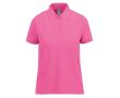 Polo classique pour femme en coton à manches courtes 180 g/m² B&C couleur rose
