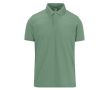 Polo basique unisexe en coton à manches courtes 210 g/m² B&C couleur vert olive