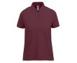 Polo classique pour femme en coton à manches courtes 180 g/m² B&C couleur bordeaux