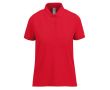 Polo classique pour femme en coton à manches courtes 180 g/m² B&C couleur rouge