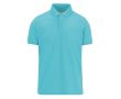 Polo classique unisexe en coton à manches courtes 180 g/m² B&C couleur turquoise
