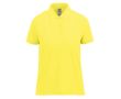 Polo classique pour femme en coton à manches courtes 180 g/m² B&C couleur jaune
