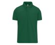 Polo classique unisexe en coton à manches courtes 180 g/m² B&C couleur vert bouteille