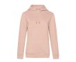 Sweat-shirt pour femme en coton et polyester recyclé 280 g/m² B&C couleur rose pastel