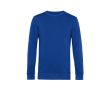 Sweat-shirt à col rond en coton biologique 280 g/m² B&C couleur bleu roi