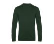 Pull à col rond ajusté en coton 280 g/m² B&C couleur vert forêt