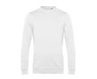 Pull à col rond ajusté en coton 280 g/m² B&C couleur blanc