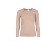 T-shirt pour femme à manches longues en coton 145 g/m² B&C couleur rose pastel