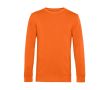 Sweat-shirt à col rond en coton biologique 280 g/m² B&C couleur orange foncé