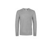 T-shirt pour homme à manches longues en coton 145 g/m² B&C couleur gris chiné