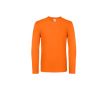 T-shirt pour homme à manches longues en coton 145 g/m² B&C couleur orange