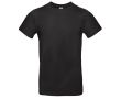 T-shirt pour homme en coton à manches courtes 185 g/m² B&C couleur noir