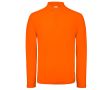 Polo pour homme à manches longues en coton 180 g/m² B&C couleur orange