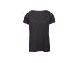 T-shirt pour femme en polyester et coton 130 g/m² B&C couleur gris chiné