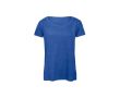 T-shirt pour femme en polyester et coton 130 g/m² B&C couleur bleu roi
