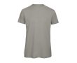 T-shirt pour homme en coton biologique à manches courtes 140 g/m² B&C couleur gris clair