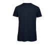 T-shirt pour homme en coton biologique à manches courtes 140 g/m² B&C couleur bleu marine