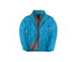 Veste en polyester pour homme imperméable et coupe-vent B&C couleur bleu lagon