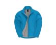 Veste softshell stretch pour homme en polyester 300 g/m² B&C couleur bleu lagon
