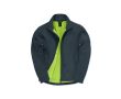 Veste softshell stretch pour homme en polyester 300 g/m² B&C couleur bleu marine
