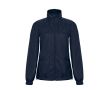Veste pour femme en polyester imperméable et coupe-vent B&C couleur bleu marine