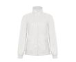 Veste pour femme en polyester imperméable et coupe-vent B&C couleur blanc