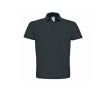 Polo pour homme en coton piqué avec 2 boutons 180 g/m² B&C couleur anthracite