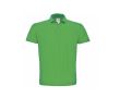 Polo pour homme en coton piqué avec 2 boutons 180 g/m² B&C couleur vert clair