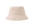 Bonnet enfant en sergé de coton avec protection UV 280 g/m² couleur beige