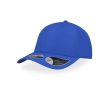 Casquette fabriquée à partir de bouteilles avec visière 115 g/m² couleur bleu roi