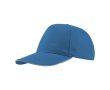 Casquette en coton léger avec visière contrastée en couleur 160 g/m² couleur bleu roi
