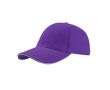 Casquette en coton taille unique avec fermeture à boucle 250 g/m2 couleur violet