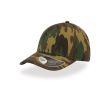 Casquette de baseball en sergé de coton avec fermeture velcro couleur camouflage
