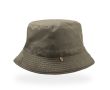 Chapeau de pêcheur réversible en polyester avec intérieur coloré couleur vert olive