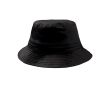 Chapeau de pêcheur en coton taille unique avec 8 rangs 180 g/m2 couleur noir