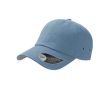 Casquette de baseball en sergé de coton avec œillets 250 g/m2 couleur bleu ciel