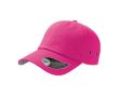 Casquette de baseball en sergé de coton avec œillets 250 g/m2 couleur rose