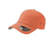 Casquette de baseball en sergé de coton avec œillets 250 g/m2 couleur orange