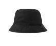 Chapeau bob réversible en polyester recyclé et imperméable 85 g/m2 couleur noir