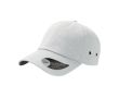 Casquette de baseball en sergé de coton avec œillets 250 g/m2 couleur blanc