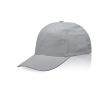 Casquette en coton avec fermeture à boucle métallique 255 g/m2 couleur gris clair