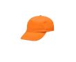 Casquette enfant en polyester idéale pour les fêtes 125 g/m2 couleur orange