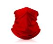 Cache-cou en polyester et élasthanne pour protéger la bouche et le nez couleur rouge