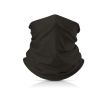 Cache-cou en polyester et élasthanne pour protéger la bouche et le nez couleur noir