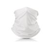 Cache-cou en polyester et élasthanne pour protéger la bouche et le nez couleur blanc