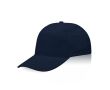 Casquette en coton avec fermeture à boucle métallique 255 g/m2 couleur bleu marine