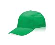 Casquette en coton avec fermeture à boucle métallique 255 g/m2 couleur vert