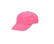 Casquette en polyester et coton en plusieurs couleurs 125 g/m2 couleur rose